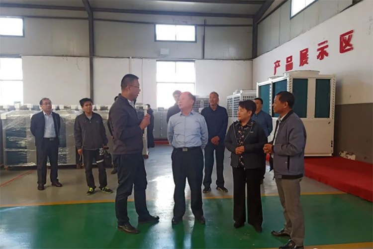 中共临淄区委书记朱正林率队到齐昊科技调研